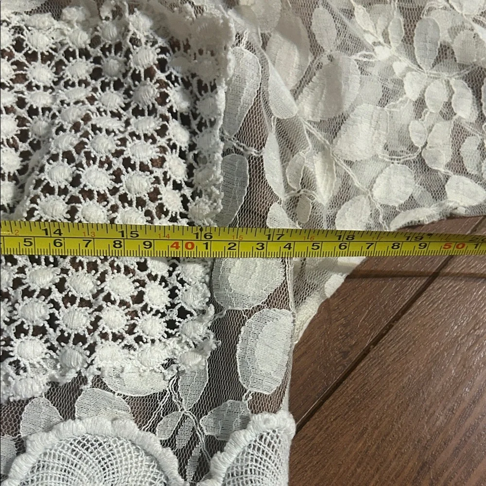 Byron Lars Cream and Black Midi Dress - Picture 10 of 10